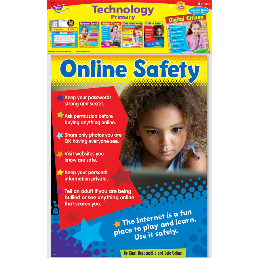 Trend Technology Primary Learning Charts Combo