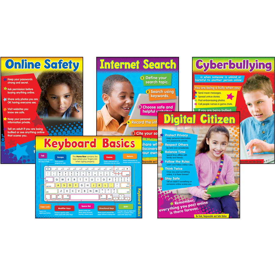 Trend Technology Primary Learning Charts Combo