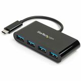 Startechcom Usb C Hub - 4 Port Usb C to Usb-a (4x) - Bus Powered Usb Hub - Usb Type C to Usb Hub - Usb-C to Usb - Usb 30 Type C