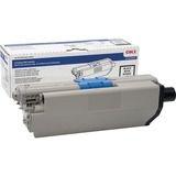 Oki Original Led Toner Cartridge - Black - 1 Each