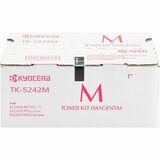 Kyocera Tk-5242m Original Laser Toner Cartridge - Magenta - 1 Each