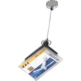 Durable&Reg Id Badge Deluxe Holder Retracting Reel