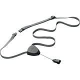 Durable&Reg Flex Retracting Reel Textile Lanyard