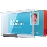 Durable&Reg Pushbox Duo Security Card Holder for Two Cards