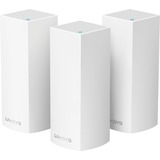 Linksys Velop Intelligent Mesh Wifi System- Tri-Band- 3-Pack White (Ac2200)