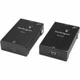Startechcom Usb 20 Extender Kit Over Cat5ecat6 Cable (Rj45) - Up to 165ft (50m) - Usb Port Over Ethernet Cable - Powered - 480mbps
