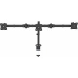 Startechcom Desk Mount Triple Monitor Arm 3 Vesa 27 (176lb8kg) Displays Ergonomic Height Adjustable Articulating Pole Mount