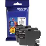 Brother Lc30172pk Original High Yield Inkjet Ink Cartridge - Black - 2 Pack