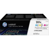 Hp 201x (Cf253xm) Original High Yield Laser Toner Cartridge - Cyan Magenta Yellow - 3 Carton