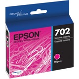 Epson Durabrite Ultra T702 Original Standard Yield Inkjet Ink Cartridge - Magenta - 1 Each