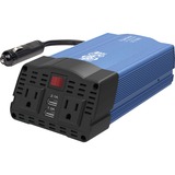 Tripp Lite 375w Powerverter Ultra-Compact Car Inverter with 2 Ac Outlets 2 Usb Charging Ports and Battery Cables
