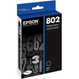 Epson Durabrite Ultra 802 Original Inkjet Ink Cartridge - Black - 1 Each