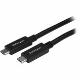 Startechcom 2m 6 Ft Usb C Cable with Power Delivery (3a) - Mm - Usb 30 - Usb-If Certified - Usb 30 Type C Cable - Usb 32 Gen 1(5gbps)