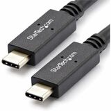 Startechcom 1m 3 Ft Usb C Cable with Power Delivery (5a) - Mm - Usb 31 (10gbps) - Usb-If Certified - Usb Type C Cable - Usb 32 Gen 2