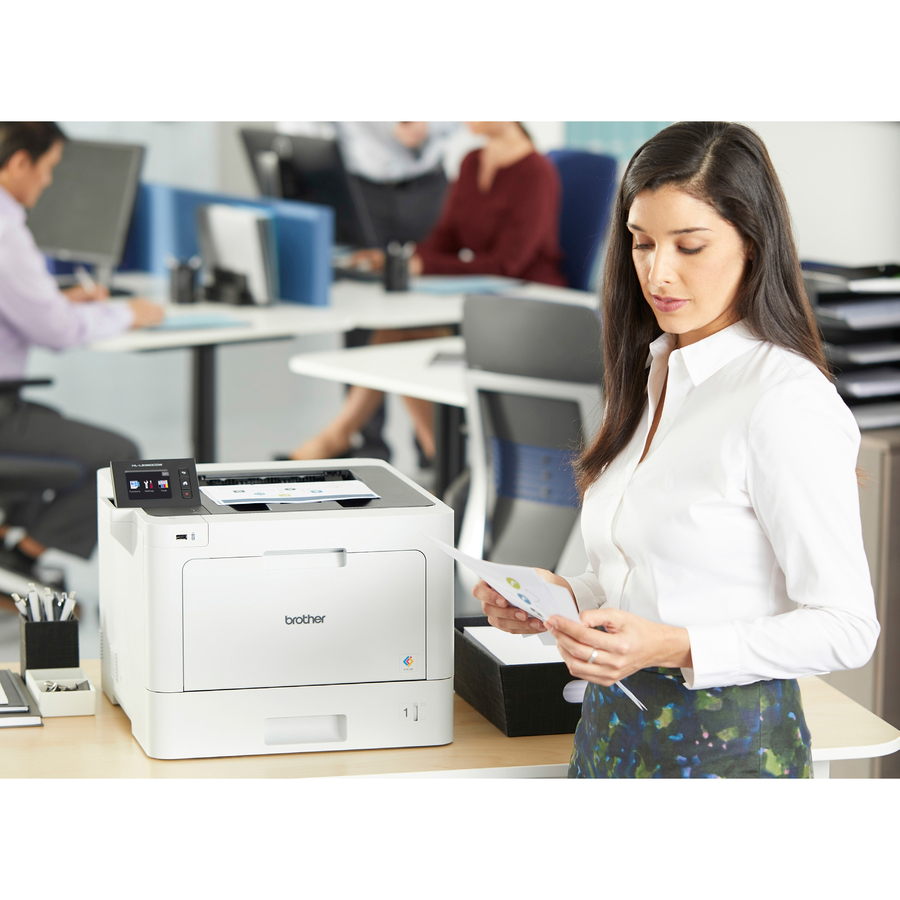 Brother Business Color Laser Printer Hl-L8360cdw - Duplex