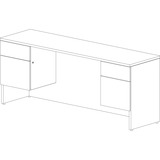 Lacasse Concept 400e Credenza - 4-Drawer