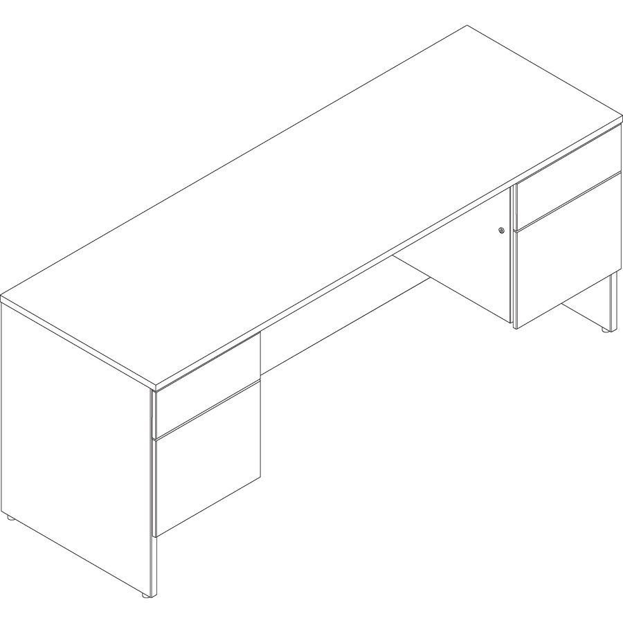 Lacasse Concept 400e Credenza - 4-Drawer