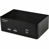 Startechcom 2 Port Displayport Dual-Monitor Kvm Switch - Displayport Kvm - 4k 60 Hz