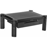 Startechcom Adjustable Monitor Riser Drawer Monitors Up to 32 (22lb10kg) Adjustable Height Monitor Stand Computer Monitor Riser