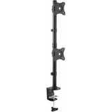 StarTech.com ARMDUALV Desk Mount for Monitor - Black
