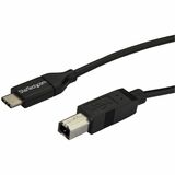 Startechcom 2m 6 Ft Usb C to Usb B Cable - Mm - Usb 20 - Usb Type C Printer Cable - Usb 20 Type-C to Type-B Cable