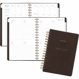 At-a-Glance Signature Collection Weeklymonthly Planner Brown