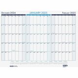 House of Doolittle 3-Month View Monthly Desk Pad Calendar