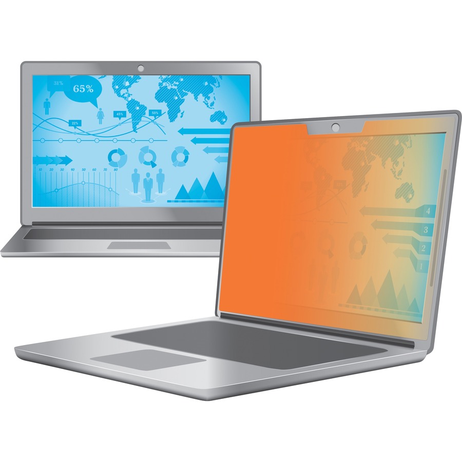 3m&Trade Gold Privacy Filter for 156in Laptop 169 Gf156w9b