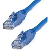 Startechcom 125ft Cat6 Ethernet Cable - Blue Snagless Gigabit - 100w Poe Utp 650mhz Category 6 Patch Cord Ul Certified Wiringtia