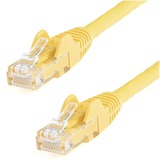 Startechcom 6ft Cat6 Ethernet Cable - Yellow Snagless Gigabit - 100w Poe Utp 650mhz Category 6 Patch Cord Ul Certified Wiringtia