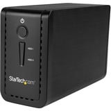 StarTech.com USB 3.1 Dual 3.5" SATA (6Gbps) HDD Enclosure with RAID - USB-C and USB-A