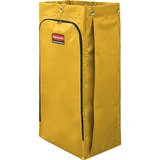 Rubbermaid Commercial 34 Gal Vinyl Bag for High Capacity Janitorial Cleaning Carts Yellow