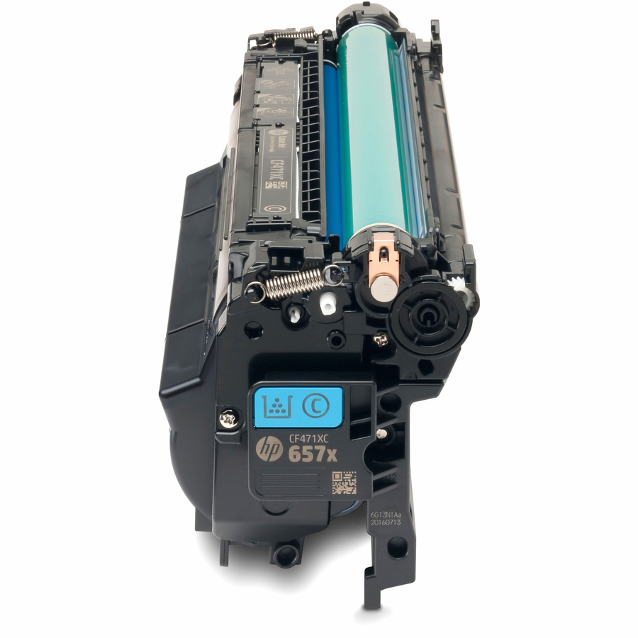 Hp 657x (Cf471x) Original High Yield Laser Toner Cartridge - Cyan - 1 Each