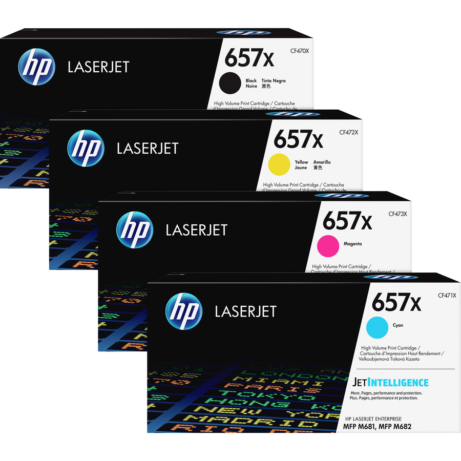 Hp 657x (Cf473x) Original High Yield Laser Toner Cartridge - Magenta - 1 Each