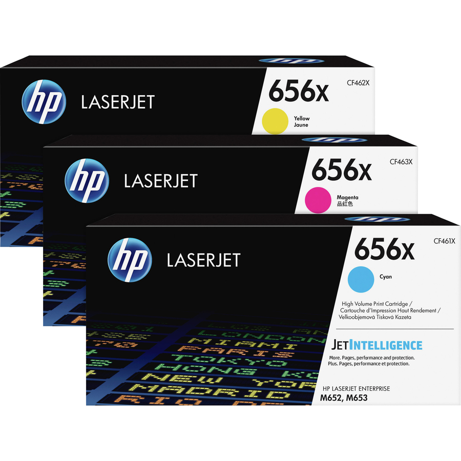 Hp 656x (Cf463x) Original High Yield Laser Toner Cartridge - Magenta - 1 Each