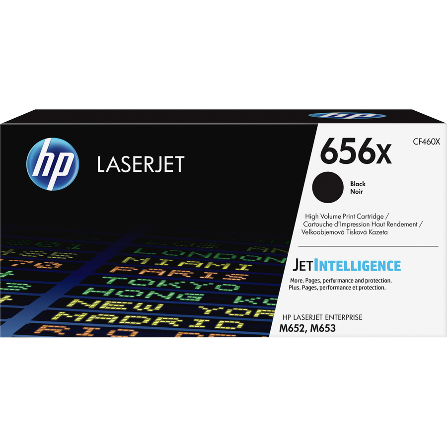 Hp 656x (Cf460x) Original High Yield Laser Toner Cartridge - Black - 1 Each