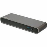 Startechcom Thunderbolt 3 Dock - Dual Monitor 4k 60hz Tb3 Laptop Docking Station with Displayport - 85w Power Delivery - 3x Usb 30 Gbe