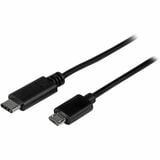 Startechcom 05m Usb C to Micro Usb Cable - Mm - Usb 20 - Usb-C to Micro Usb Charge Cable - Usb 20 Type C to Micro B Cable