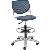 Kfi Kool Collection 2300 Armless Stool with Casters