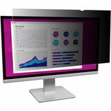 3m&Trade High Clarity Privacy Filter for 27in Monitor 169 Hc270w9b