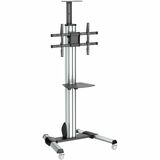 Startechcom Tv Cart - for 32 to 75 Displays - Av Cart - Height Adjustable - Lockable Wheels - Flat Screen Tv Cart - Media Cart on Wheels