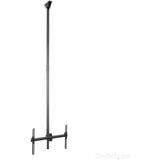 Startechcom Ceiling Tv Mount - 82 to 98 Long Pole - 32 to 75 Tvs with a Weight Capacity of Up to 110 Lb (50 Kg) - Telescopic Pole Can Extend From 82 to 98 (25 to 3 M) - Ceiling Mou