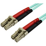 Startechcom 7m (22ft) Lcupc to Lcupc Om3 Multimode Fiber Optic Cable Full Duplex Zipcord Fiber 100gbps Lommf Lszh Fiber Patch Cord