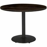 Kfi 36 Round Vintage Wood Top Table