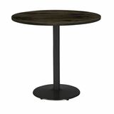 Kfi 36 Round Vintage Wood Bistro Table