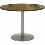 Kfi 36 Round Vintage Wood Top Table