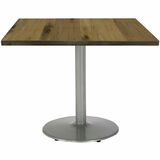 Kfi 42 Square Wood Pedestal Table