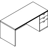 Lacasse Concept 70 Right Pedestal Desk