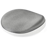 Startechcom Wrist Rest - Ergonomic Desk Wrist Pad - Sliding Wrist Rest for Mouse - Silver Fabric - Office Wrist Support (Rolwrstrst)