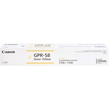 Canon Gpr-58 Original Laser Toner Cartridge - Yellow - 1 Each